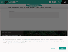 Tablet Screenshot of getsurrey.co.uk